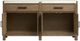 Magnussen Home® Plum Creek Sierra Brown Sideboard with Marble Top-4