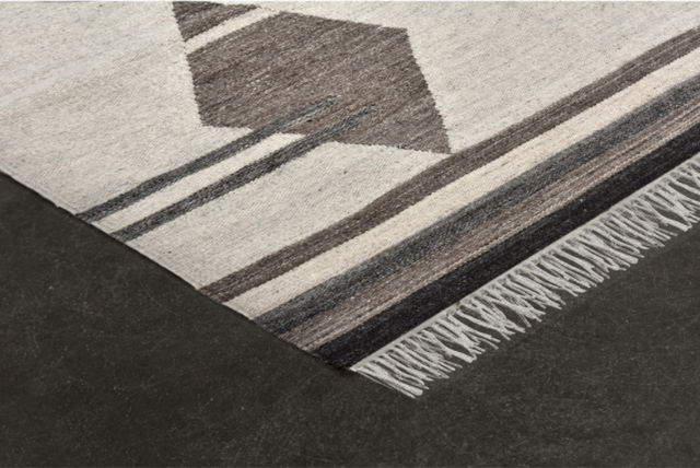 Renwil® Bedouin Punja Cream/Grey 9' X 12' Area Rug-2