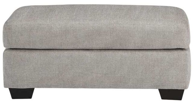 Signature Design by Ashley® Avenal Park Flannel Ottoman-1