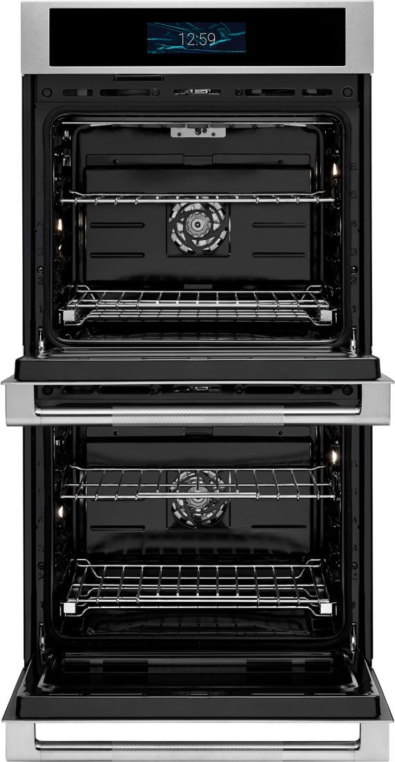 Jennair® RISE™ 27" Stainless Steel Double Electric Wall with Oven MultiMode® True Convection-1