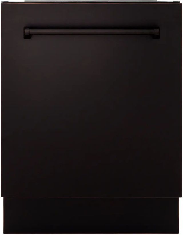 ZLINE Tallac Series 24" Oil-Rubbed Bronze Built In Dishwasher-0