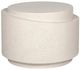 Moe's Home Collection Cosmo White Concrete Outdoor Accent Table-1