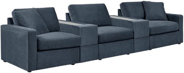 Modmax 5 Piece Modular Sectional with Storage Consoles Modmax 5 Piece Modular Sectional with Storage Consoles