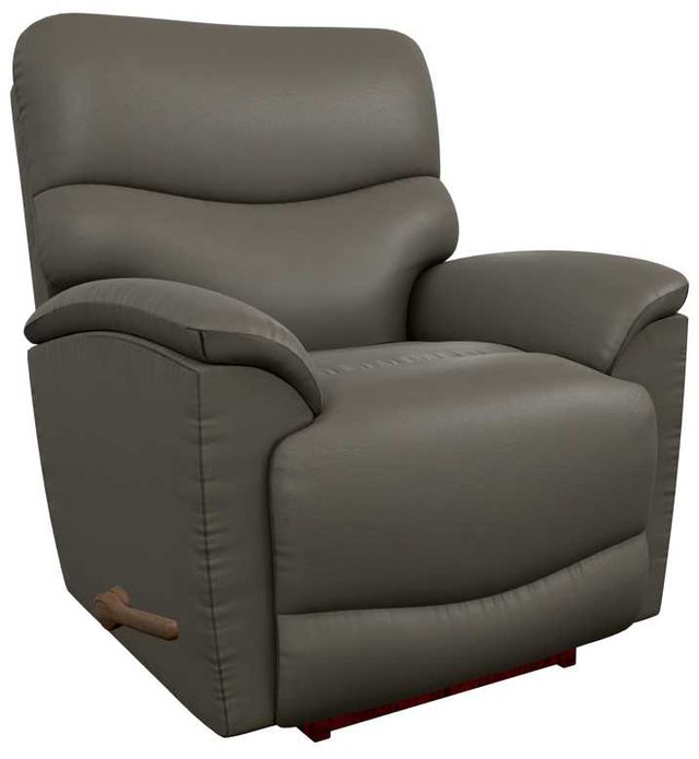 La-Z-Boy® Trouper Tar Manual Rocking Recliner-0