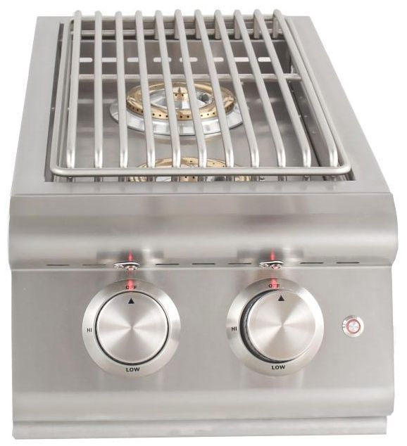 Blaze® Grills LTE 12.63" Stainless Steel Built In Double Side Burner-0