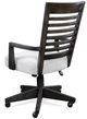 Riverside Furniture Fresh Perspectives Gray/Umber Upholstered Desk Chair-4