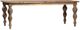 Dovetail Furniture Campbell Natural 86" Dinning Table-0