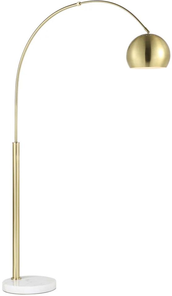 Renwil® Everren Daleela Brushed Gold Floor Lamp-4