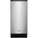 Whirlpool® 15" Stainless Steel Ice Maker-0