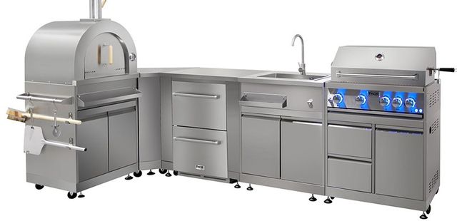Thor Kitchen® 38" Stainless Steel Corner Cabinet -3