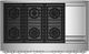 Jenn-Air® NOIR™ 48" Floating Glass Black Pro Style Dual Fuel Range-2