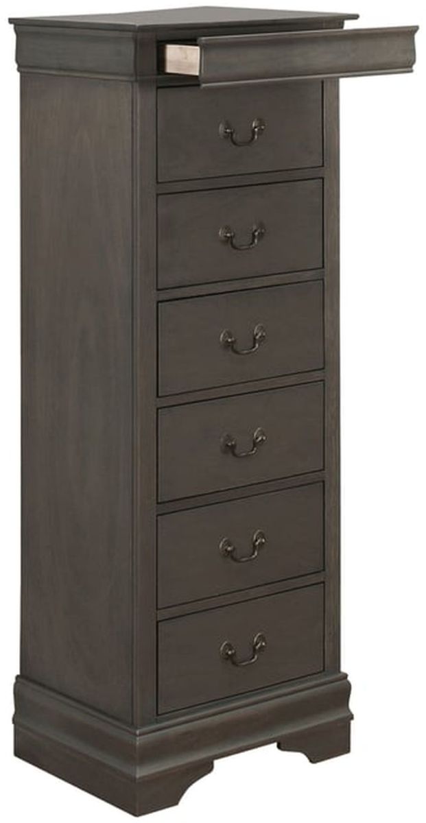 Mazin Furniture Mayville Gray Lingerie Chest-2