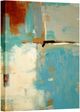 Classy Living Turquoise Horizon Modern Abstract Wall Art-0