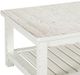 Liberty Furniture Backroads Parchment Brown Rectangular Cocktail Table with Weathered White Base-5