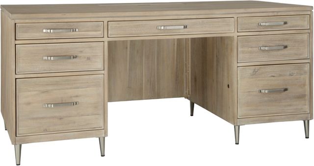 aspenhome® Maddox Biscotti 66" Executive Desk-0