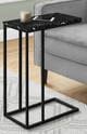 Table D'Appoint, Monarch Specialties - Marbre Noir-2