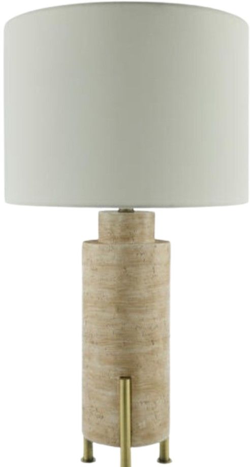 Surya Ongato Beige Table Lamp-0