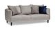 Stylus Furniture Lexi Mia Platinum Loveseat-0