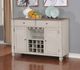 Mazin Furniture Nesbitt Antique White/Oak Server-0