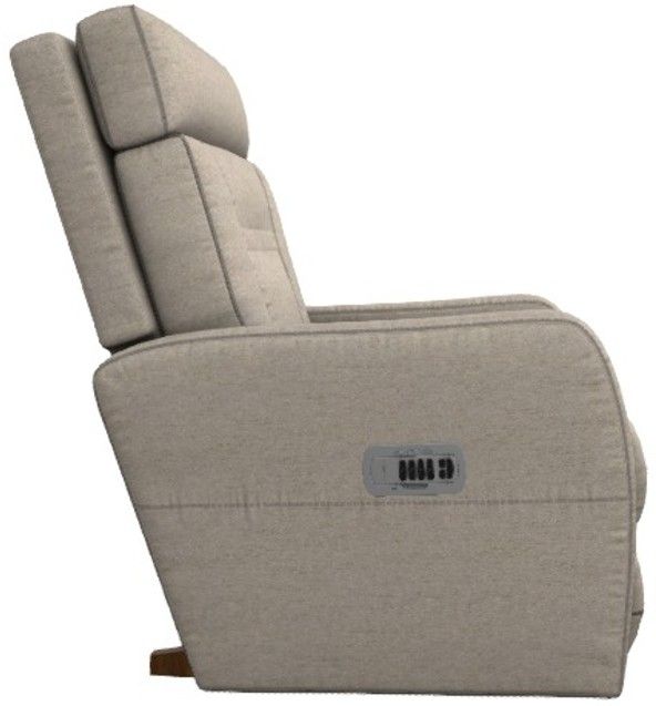 La-Z-Boy® Lennon Bisque Power Rocking Recliner with Headrest and Lumbar-2