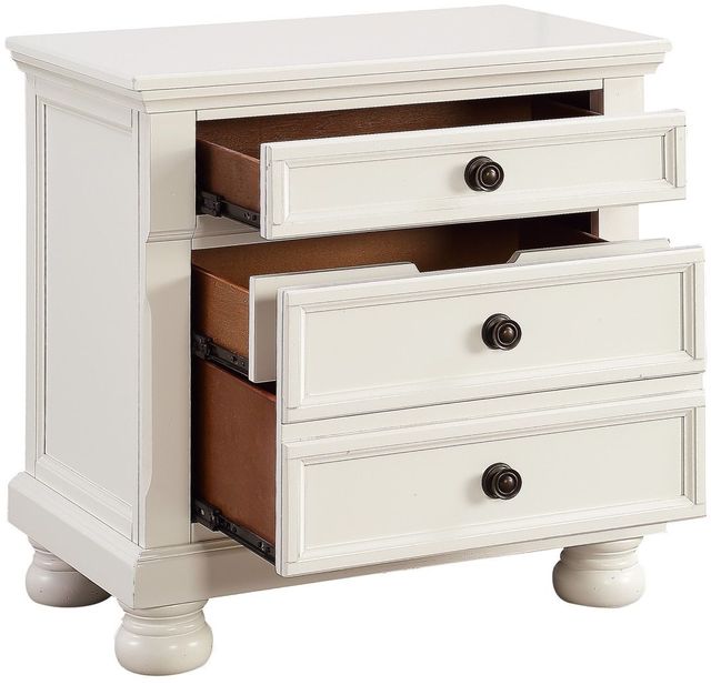 Homelegance® Laurelin White Nightstand-3