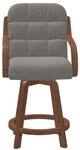 Chromcraft Customizable Ryland Counter Height Swivel Dining Stool-5