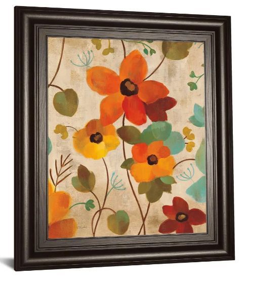 Classy Art Vibrant Embroidery IIl by Silvia Vassileva Wall Art-1