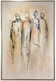 Harp & Finial® Troupe Brown Framed Canvas Art-0