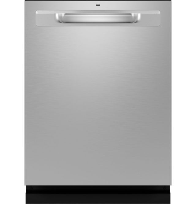 GE® ENERGY STAR® 24" Fingerprint Resistant Stainless Steel Top Control Built-In Dishwasher with Sanitize Cycle-0