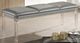 Furniture of America® Maddie Silver Bench-1