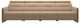 Stressless® by Ekornes® Customizable Emily Power Reclining 4-Seater Sofa with Wood Trim and Legs-0