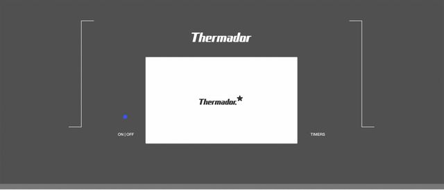 Thermador® Masterpiece® Freedom® 30" Dark Gray Induction Cooktop-1