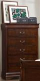 Titus Furniture Louis Phillipe Dark Cherry Chest-0