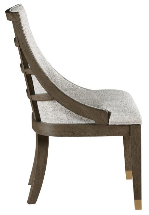 Homelegance® Griffin Beige/Brown Arm Chair-3