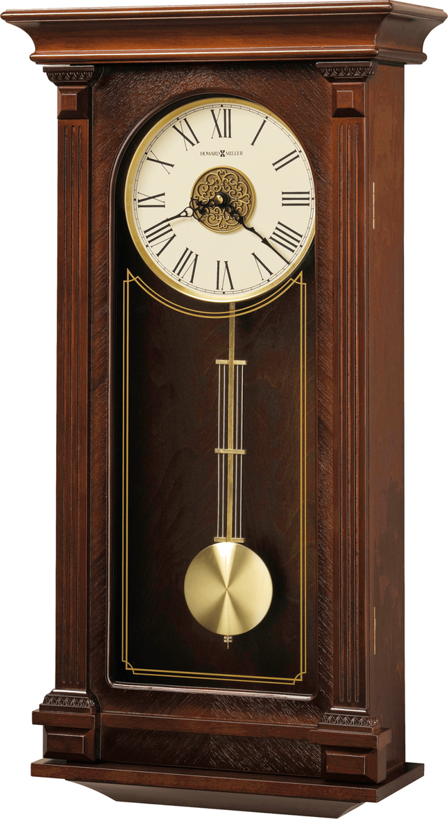 Howard Miller® Sinclair Cherry Bordeaux Wall Clock | Hubbard