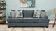 Decor-Rest® Furniture LTD Delicate Blue Sofa-1
