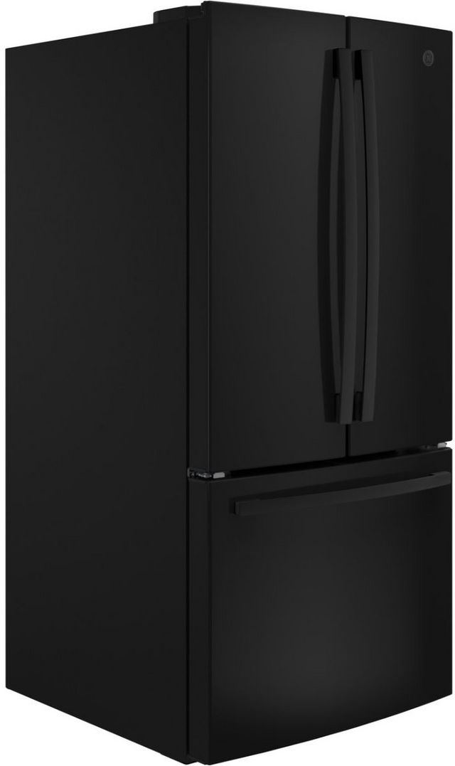 GE® Series 33 in. 24.7 Cu. Ft. Black French Door Refrigerator-2