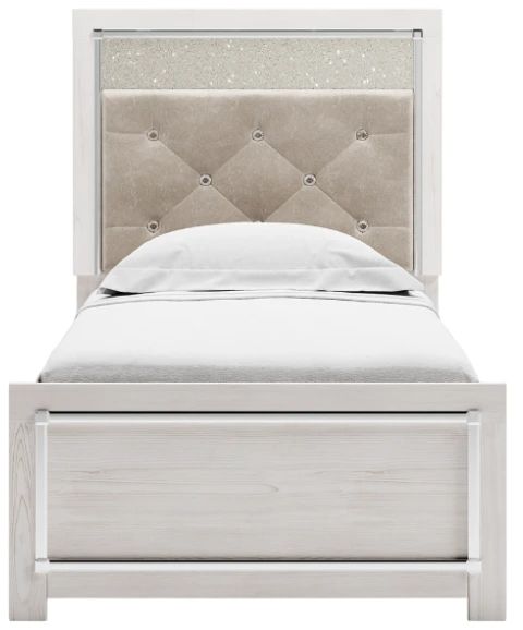Signature Design by Ashley® Altyra White Twin Panel Bed-1