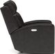 Flexsteel® Cody Dark Brown Power Gliding Recliner with Power Headrest-3