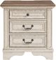 Signature Design by Ashley® Realyn Two-Tone 3-Drawer Nightstand-1