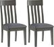 Signature Design by Ashley® Hallanden 2-Piece Two-Tone Gray Dining Room Side Chair Set-0