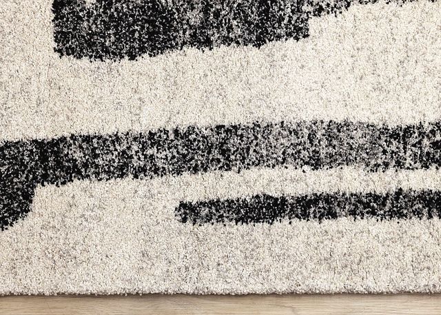 Kalora Interiors Marquis Black/White 5'x8' Area Rug-4