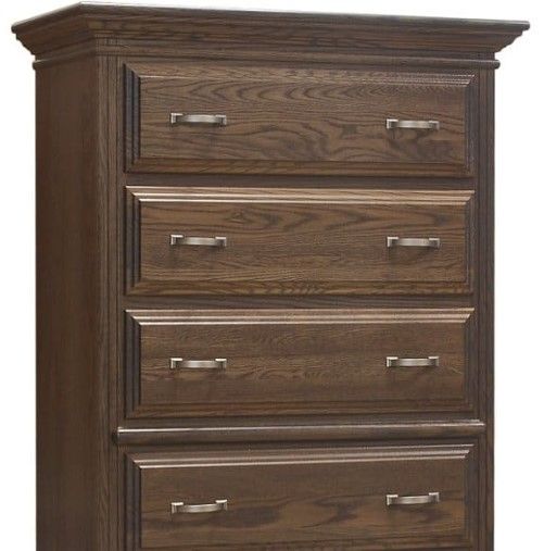 Wolfcraft Furniture McKinley Brown Narrow Chest-2