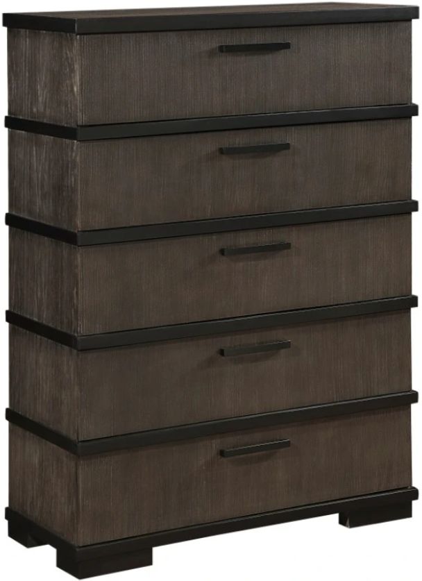 Homelegance® Acworth Black/Brownish Gray Chest-0