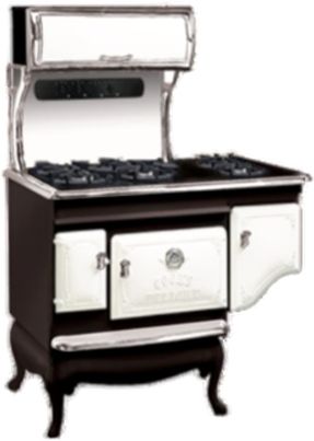 Elmira Antique 1875 45" Custom Pro Style Gas Range-1
