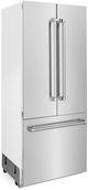 ZLINE 36" 19.6 Cu. Ft. Stainless Steel Built In French Door Refrigerator-2