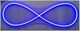 Classy Living Enlightened Infinity Neon Sign-0