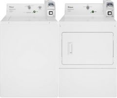 Whirlpool Commercial White Laundry Pair