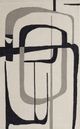 Feizy 8905F Maguire Ivory/Black 5'x8' Area Rug-0