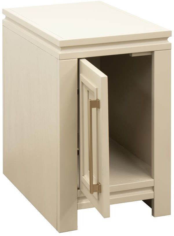 Legends Home The Cove Khaki Chairside Table-3
